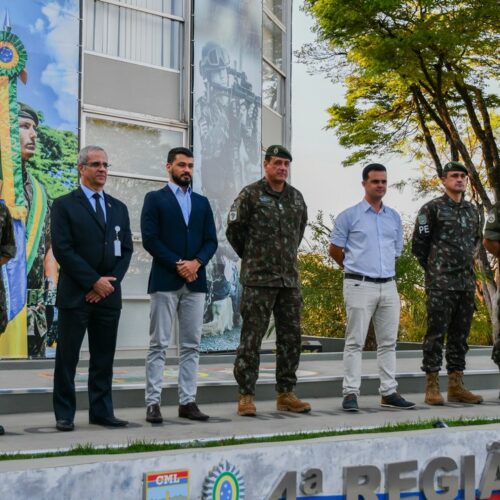 Visita ao comando da 4ª Região Militar em BH - 07/08/23