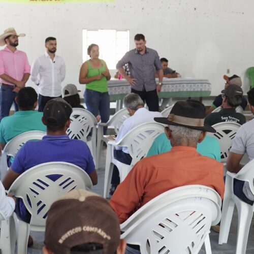 Visita ao município de Chapada Gaúcha. 03/03/23