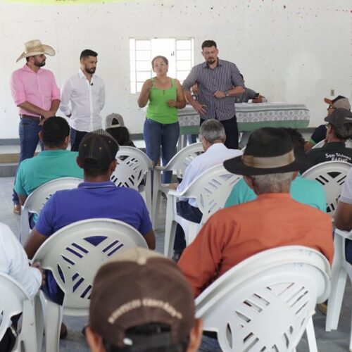 Visita ao município de Chapada Gaúcha. 03/03/23