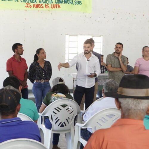 Visita ao município de Chapada Gaúcha. 03/03/23