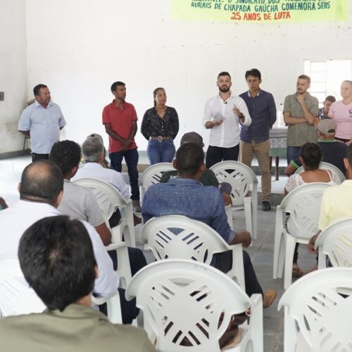 Visita ao município de Chapada Gaúcha. 03/03/23