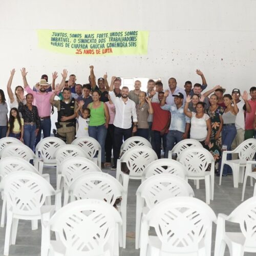 Visita ao município de Chapada Gaúcha. 03/03/23