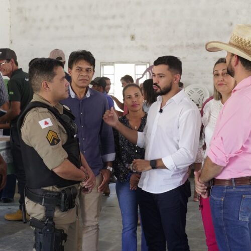 Visita ao município de Chapada Gaúcha. 03/03/23