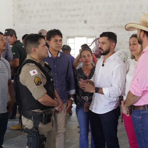 Visita ao município de Chapada Gaúcha. 03/03/23