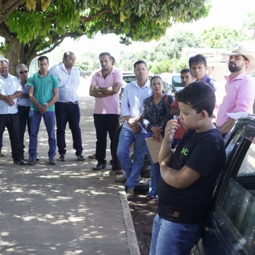 Visita ao município de Chapada Gaúcha. 03/03/23