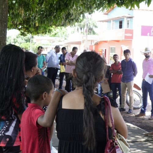 Visita ao município de Chapada Gaúcha. 03/03/23