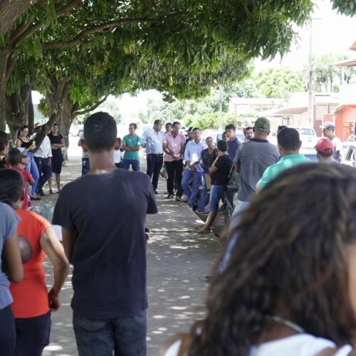 Visita ao município de Chapada Gaúcha. 03/03/23