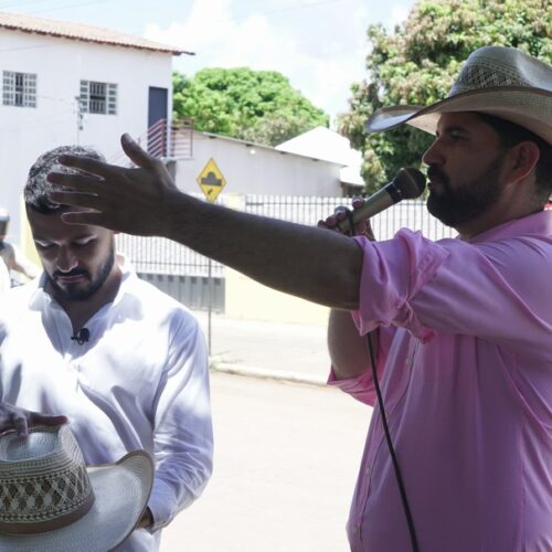 Visita ao município de Chapada Gaúcha. 03/03/23