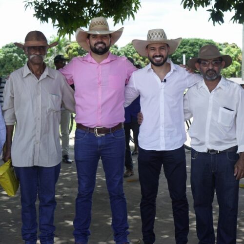 Visita ao município de Chapada Gaúcha. 03/03/23