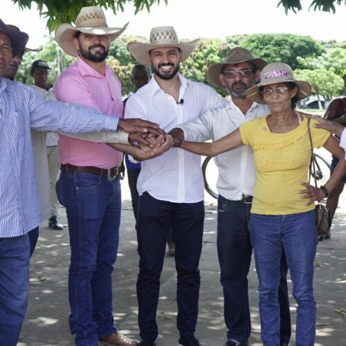 Visita ao município de Chapada Gaúcha. 03/03/23