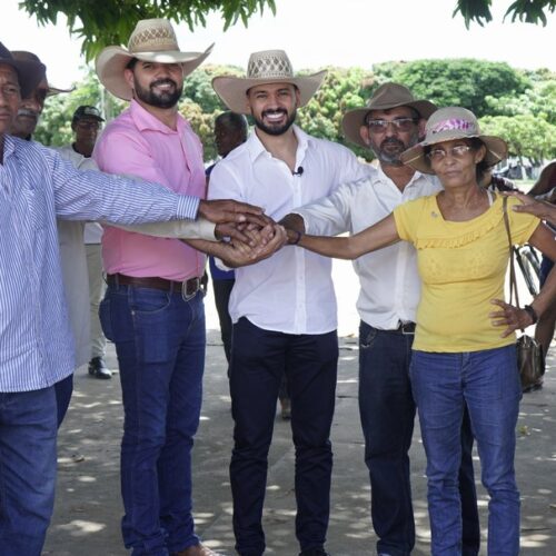 Visita ao município de Chapada Gaúcha. 03/03/23