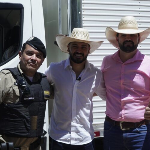 Visita ao município de Chapada Gaúcha. 03/03/23