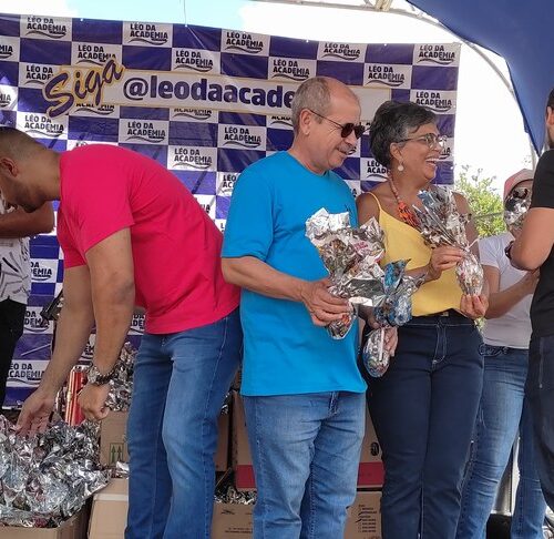 comemoração da Páscoa em Contagem, com o vereador Léo da Academia - 02/04/23