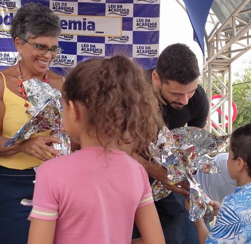 comemoração da Páscoa em Contagem, com o vereador Léo da Academia - 02/04/23