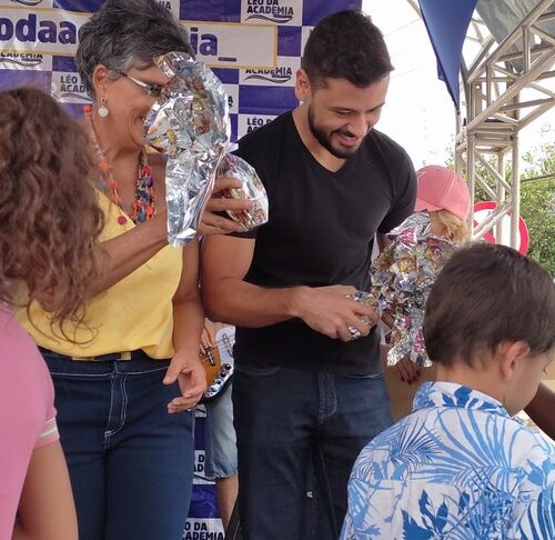 comemoração da Páscoa em Contagem, com o vereador Léo da Academia - 02/04/23